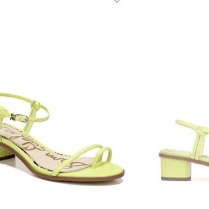 Sam Edelman Women's Neon Green Sandals